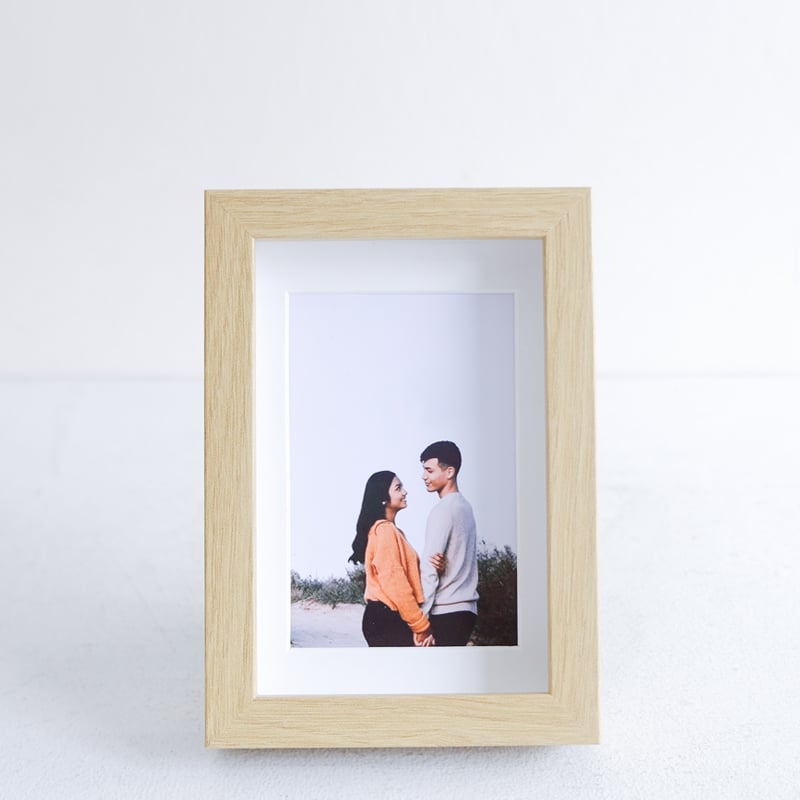 Cove Frame Natural 10x15 *Free Photo Printing