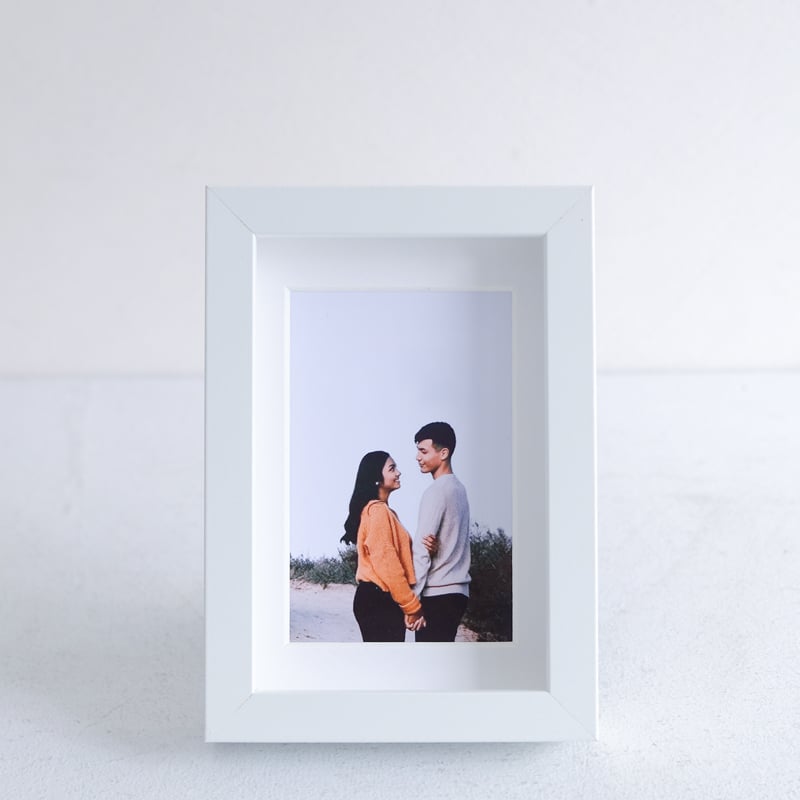 Cove Frame White 10x15 *Free Photo Printing