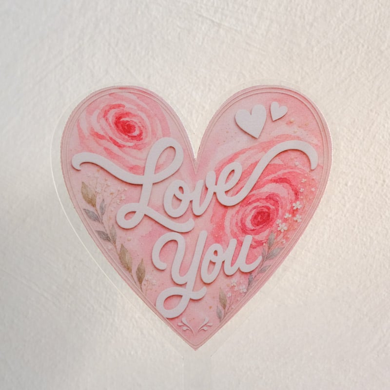 Blushing Hearts Topper