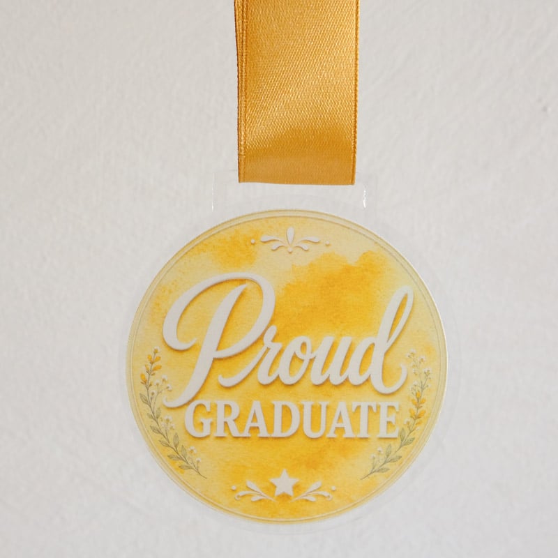 Proud Graduate Medal Topper