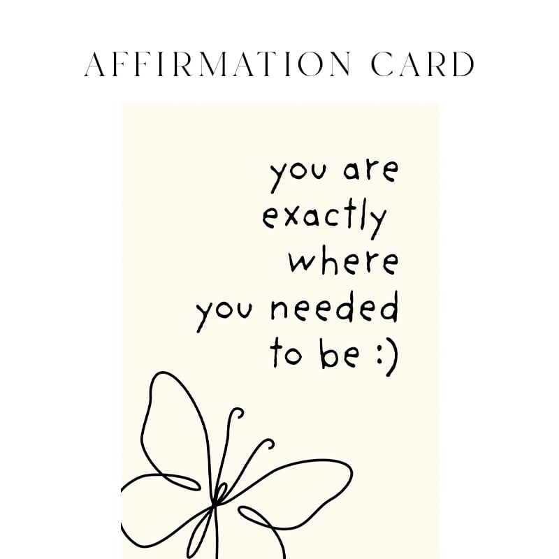 Exactly Where You Need