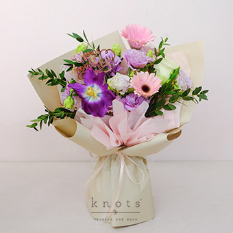One Moment In Time (Tulip and Gerbera Bouquet)
