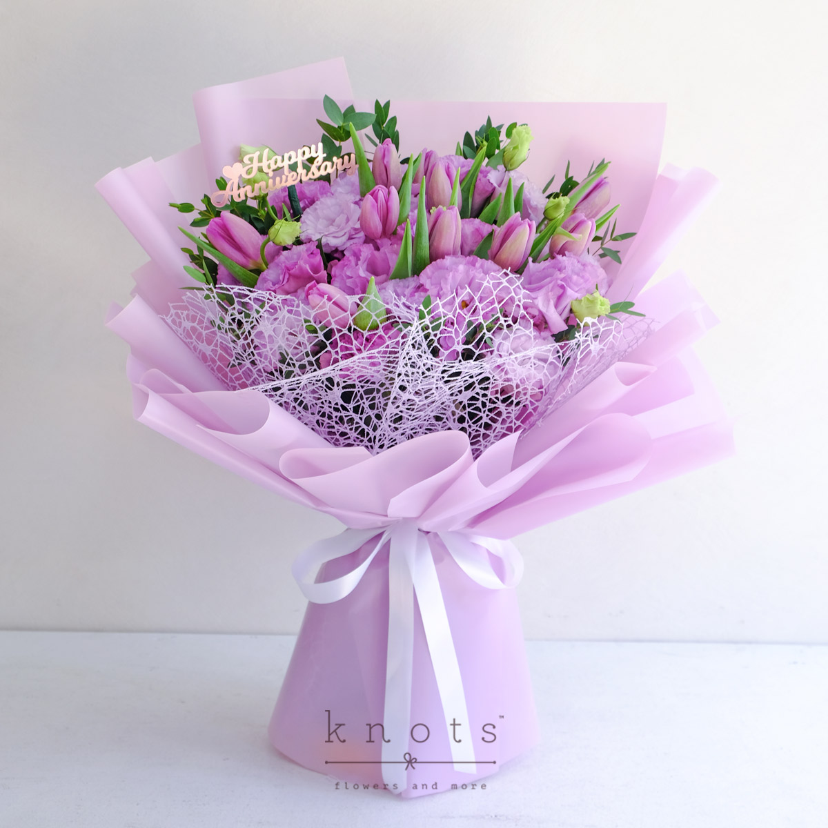 Purple Promise (Purple Tulips Bouquet)