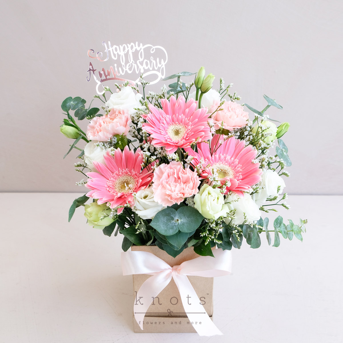 Enchanting Embrace (Pink Gerbera Arrangement)