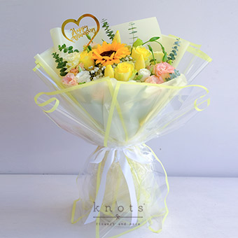Summer Fling (Sunflower Anniversary Bouquet)