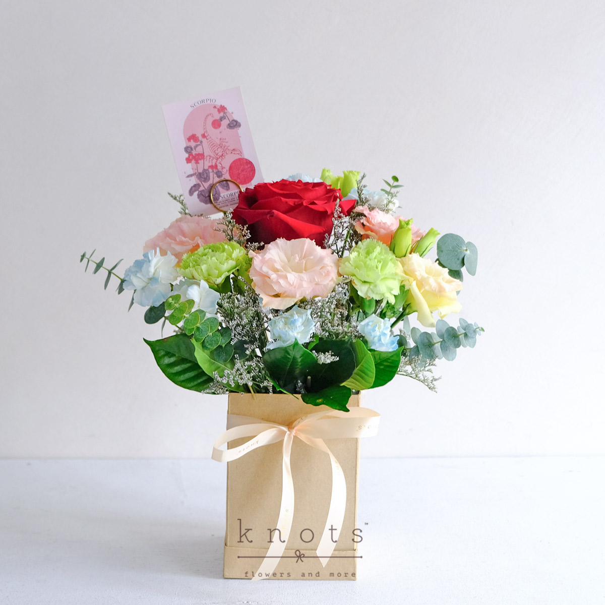 Fixed Passion (Red Ecuadorian Rose Arrangement)