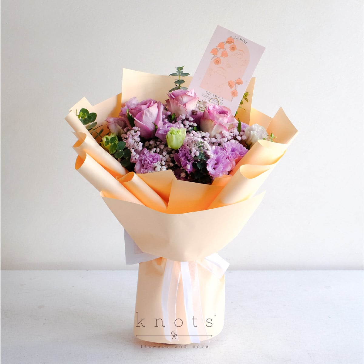 Sophia Gemini (Purple Roses Bouquet)