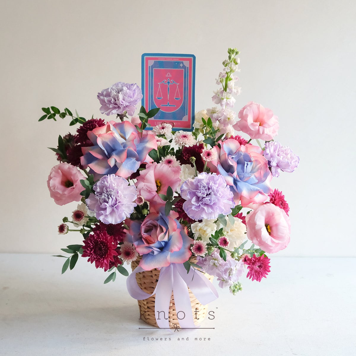 Cosmic Grace (Mixed Flowers Libra Arrangement)