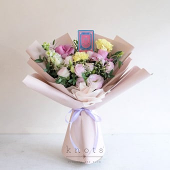 Amethyst Whispers (Purple Roses Libra Bouquet)