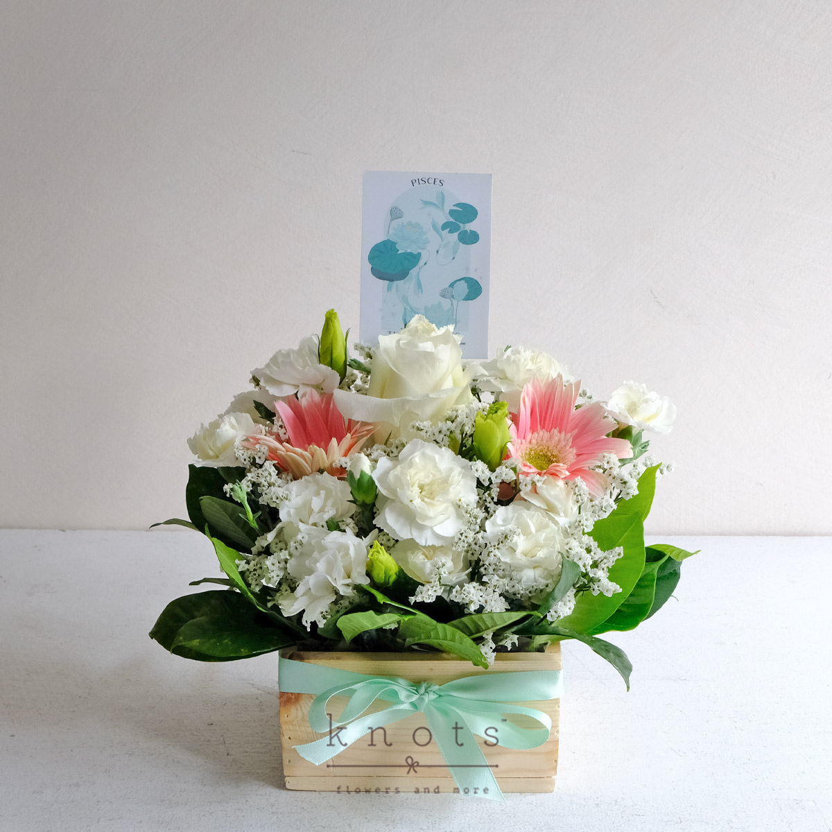 Piscean Petals (Rose and Gerbera Arrangement)