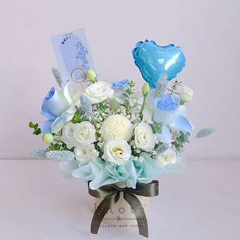 Amity Cancer (Blue Rose Arrangement)