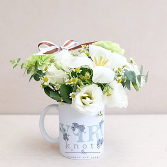 Virtuous Virgo (Tulip Cup Arrangement)