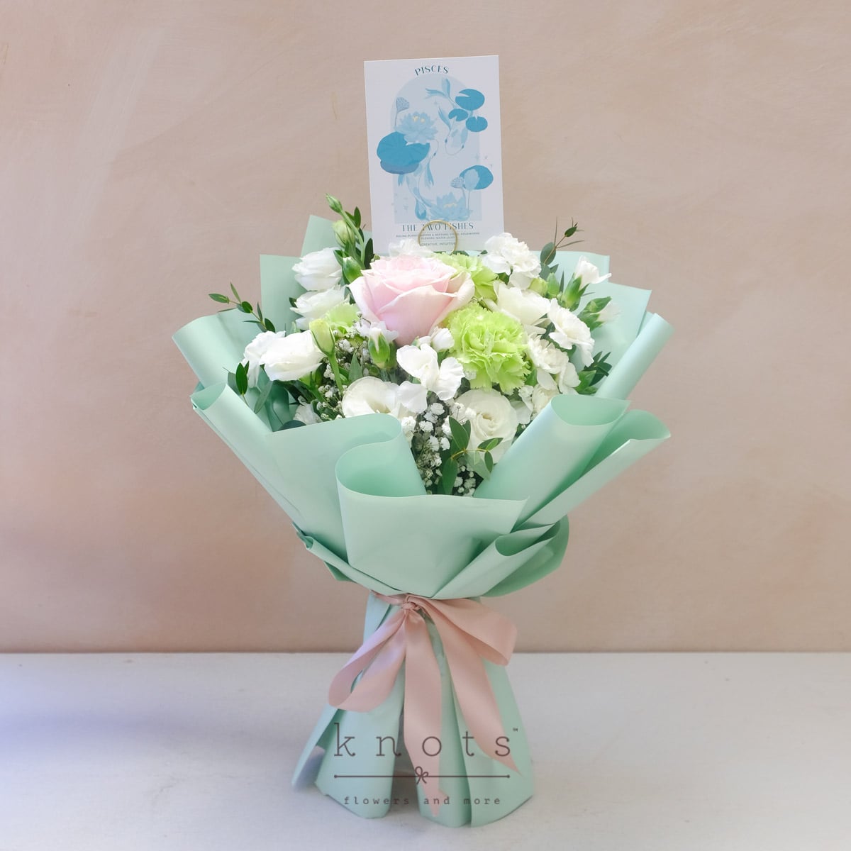Whimsical Pisces (Pink Ecuadorian Rose Bouquet)