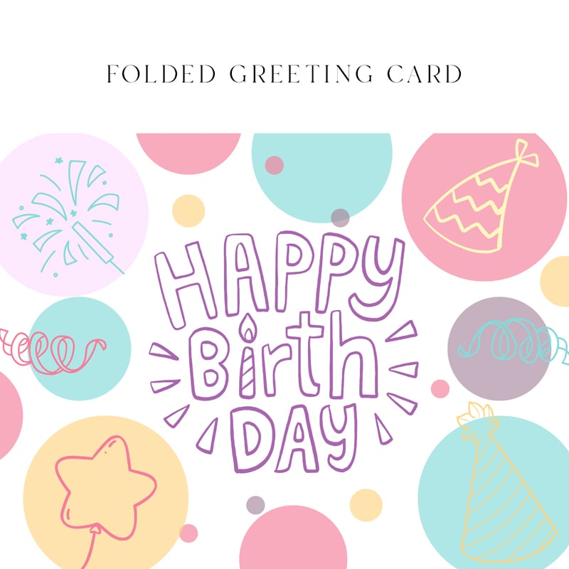 Pastel Party Gift Card