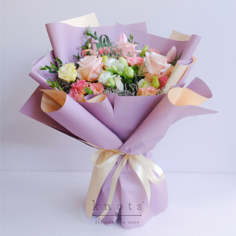 60 & Fabulous (Roses & Tulips Birthday Bouquet)