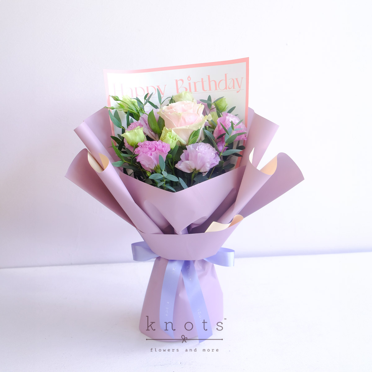 Millie (Pink Ecuadorian Rose Birthday Bouquet)