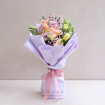 Bedroom Disco (Purple Rose Birthday Bouquet)