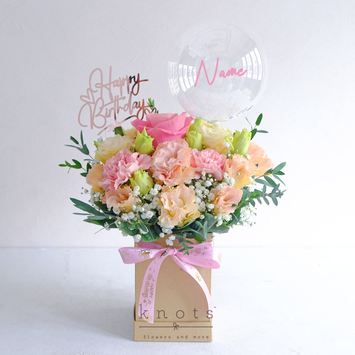 Petal and Pop (Pink Ecuadorian Rose Arrangement)