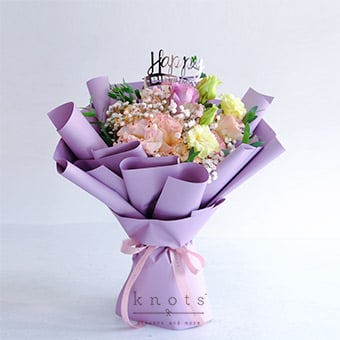 Bedroom Disco (Purple Rose Birthday Bouquet)