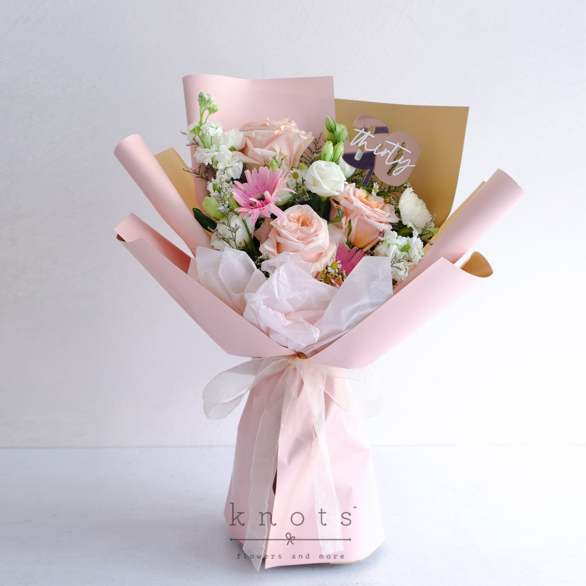 Life Begins (Mixed Flowers Birthday Bouquet)