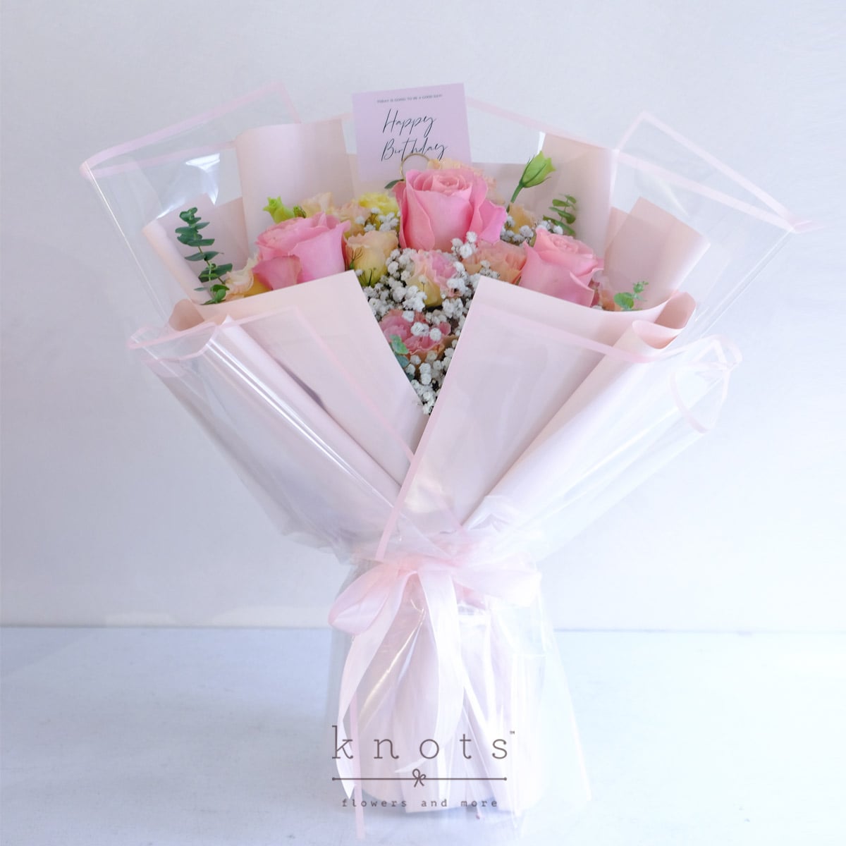 My Sweetest Wish (Pink Ecuadorian Roses Bouquet)