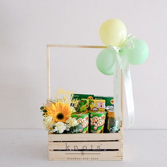 Birthday Bites (Flowers and Sweet Treats)