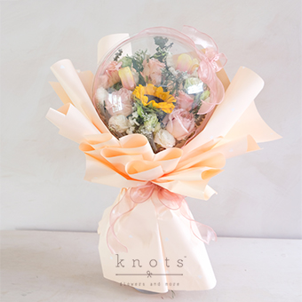 Summer (Sunflower & Roses Bouquet)