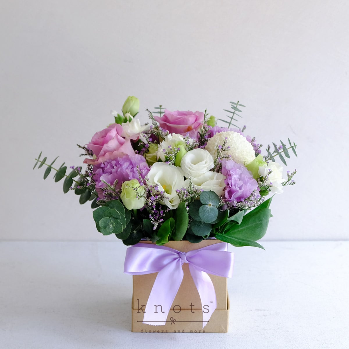 Lush Love (Purple Rose Arrangement)