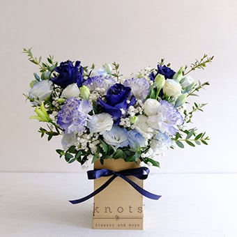 Midnight Sky (Roses and Carnations Arrangement)