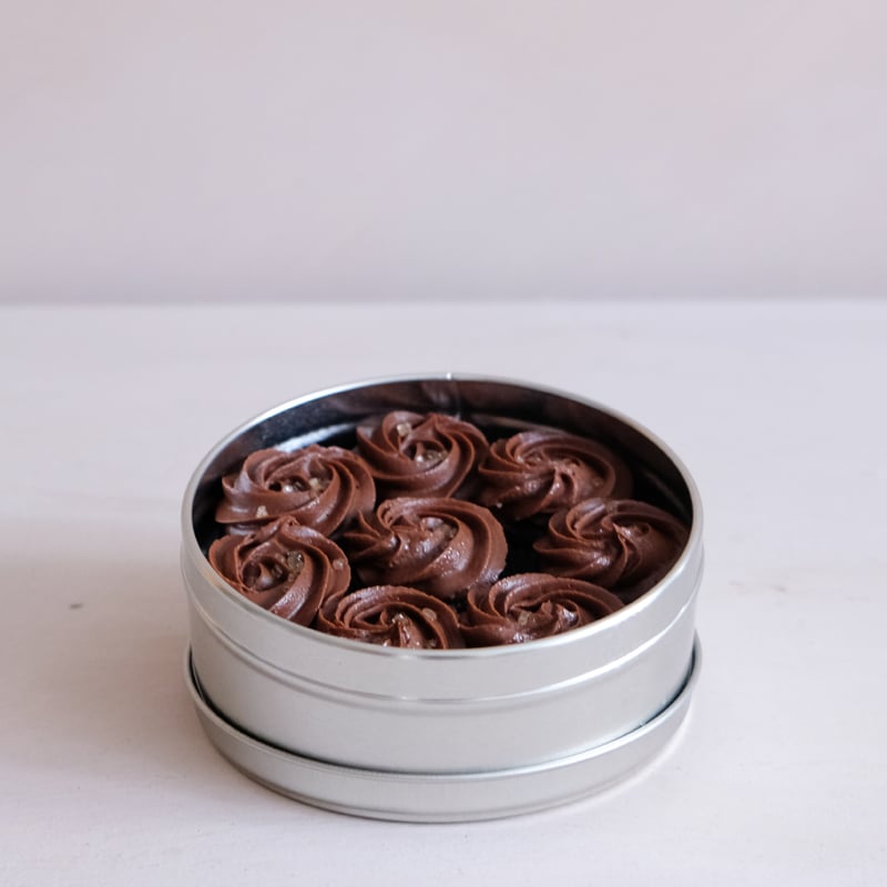 Salted Caramel Mini Cupcakes