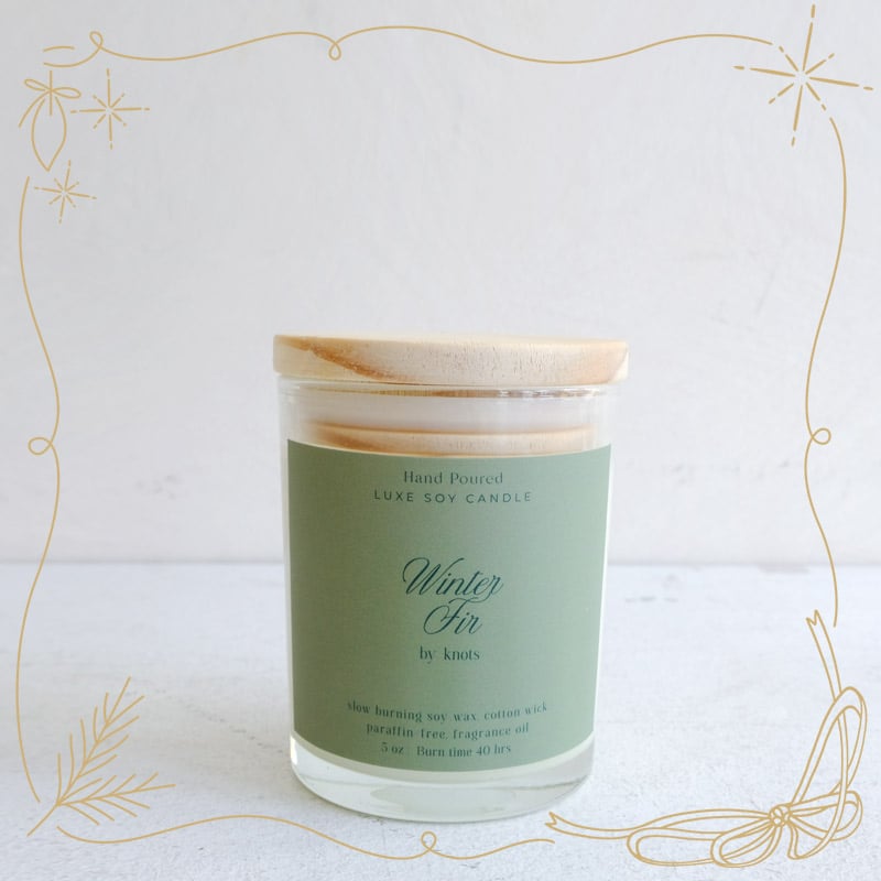Winter Fir Soy Candle