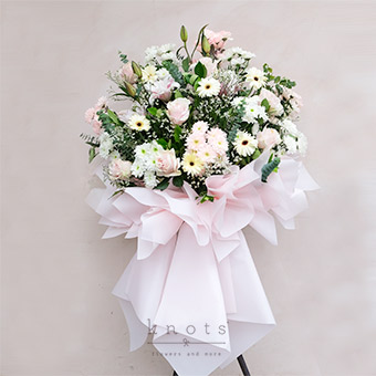 Blessed Heart (Condolence Flower Stand)