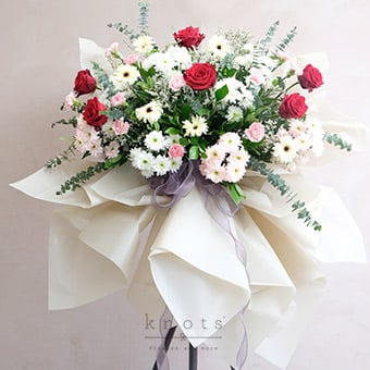 Eternal Embrace (Condolence Flower Stand)