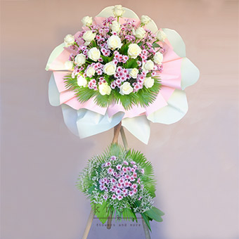 Solemn Tribute (Condolence Flower Stand)