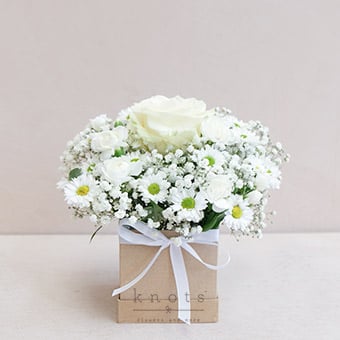 Peaceful Departures (Sympathy Flower Arrangement)