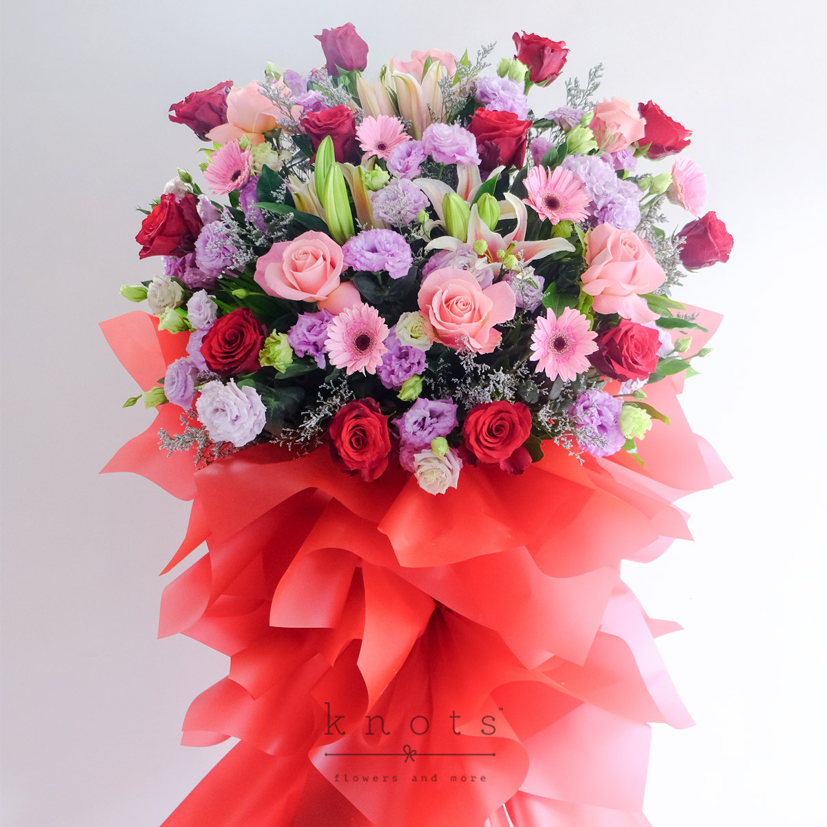 Blooms of Devotion (Congratulatory Flower Stand)
