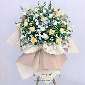 Elegance In Arrival (Congratulatory Flower Stand)