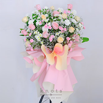 Pathway to Success (Congratulatory Flower Stand)