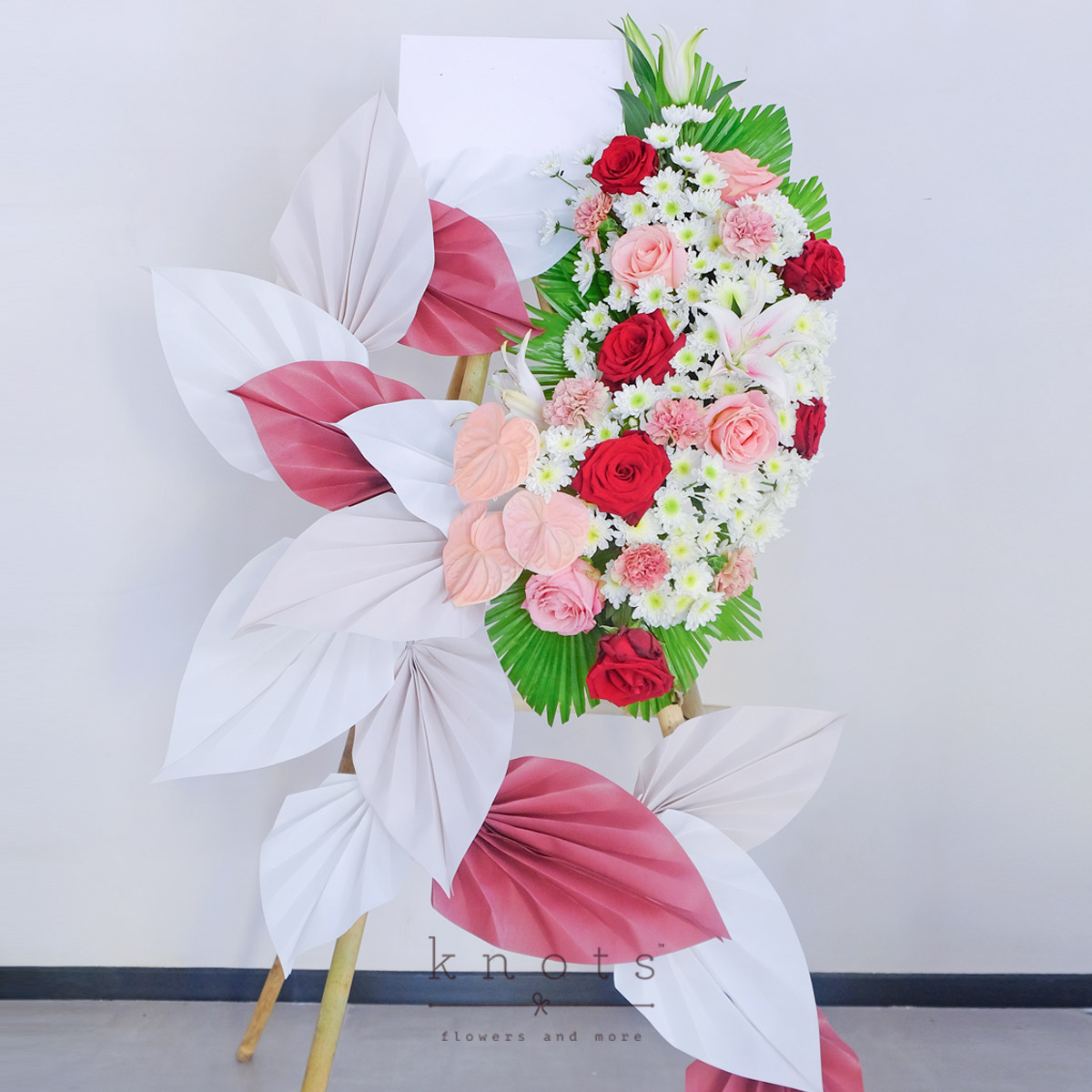 Festive Flourish (Congratulatory Flower Stand)