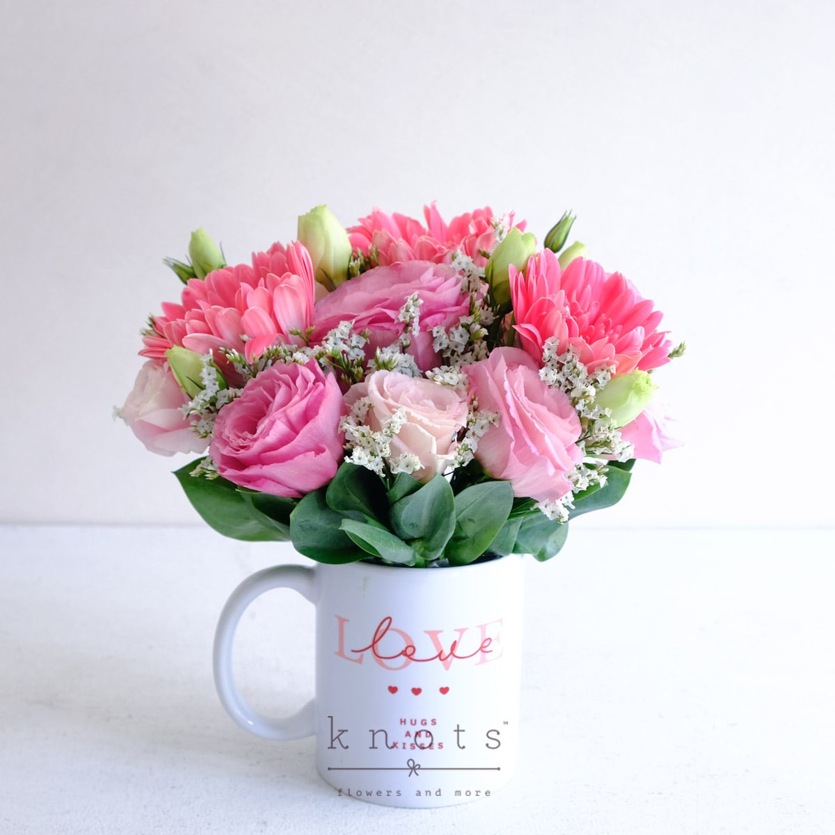 My Blooming Love (Pink Gerberas Cup Arrangement)
