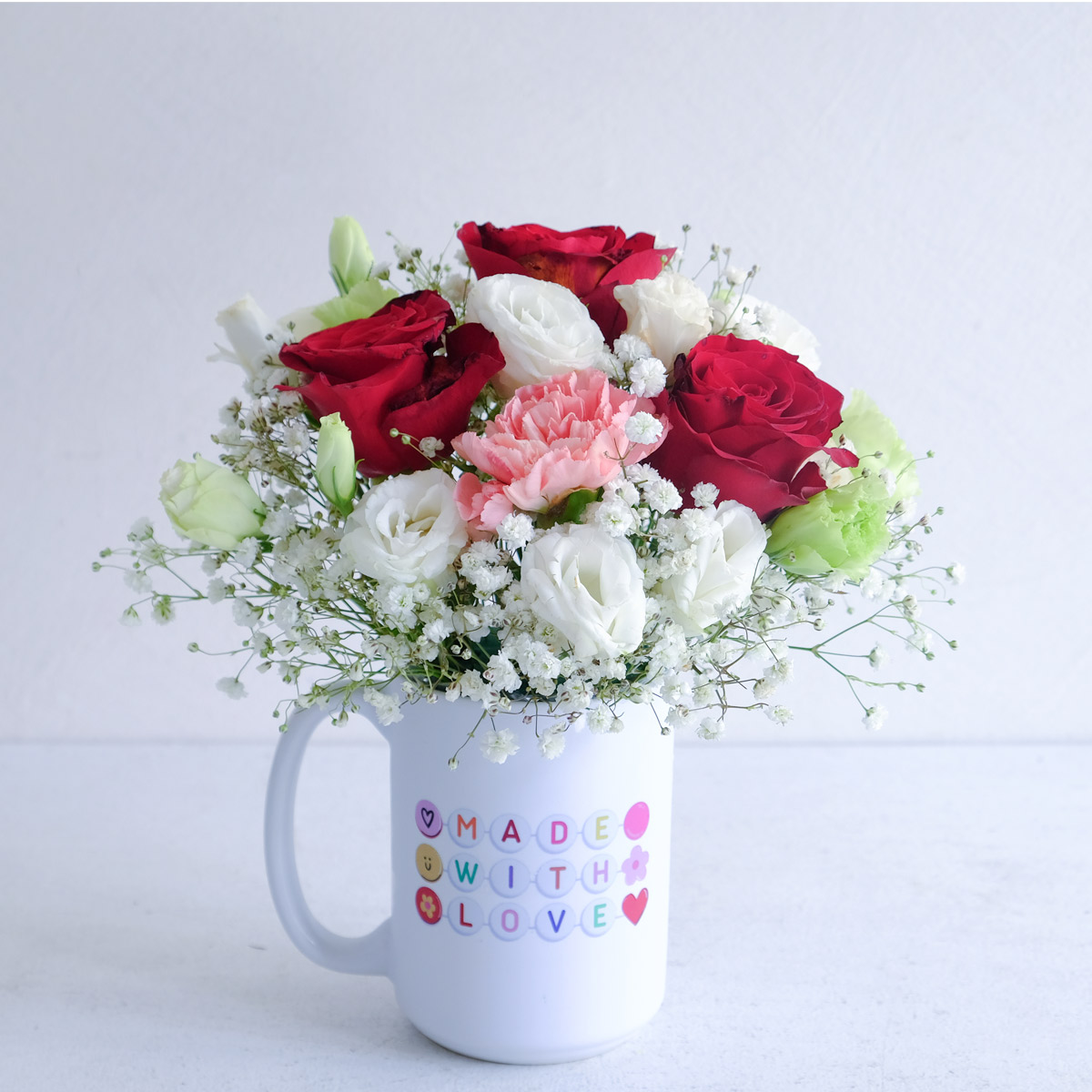 Made With Love (Red Roses Arrangement)