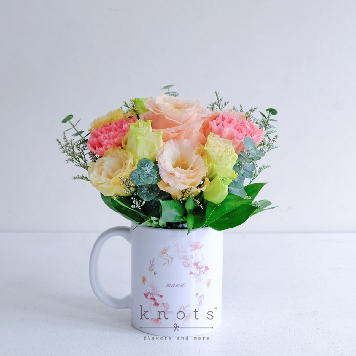 My Lovely Mama (Ecuadorian Rose Cup Arrangement)