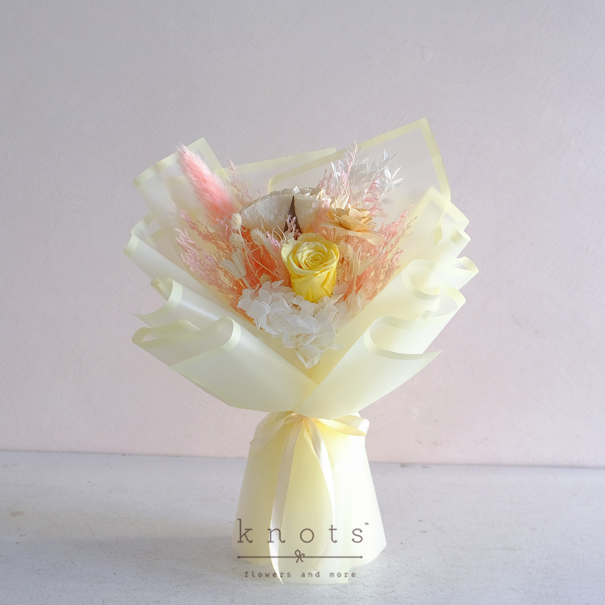 Honey Blush (Dried Flower Bouquet)