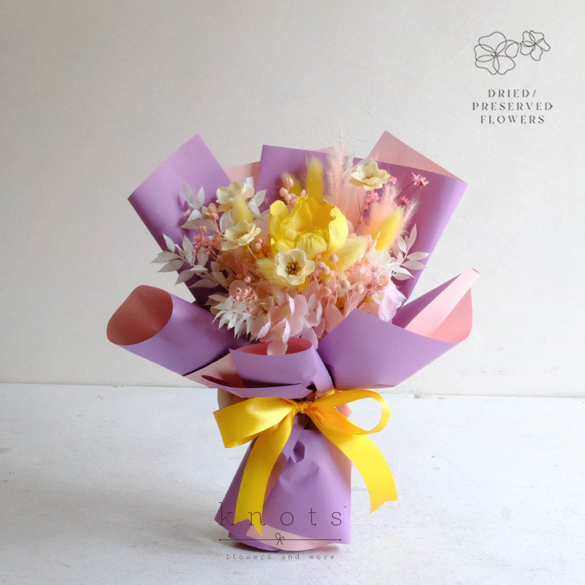 Lavender Sunshine (Petite Dried Bouquet)
