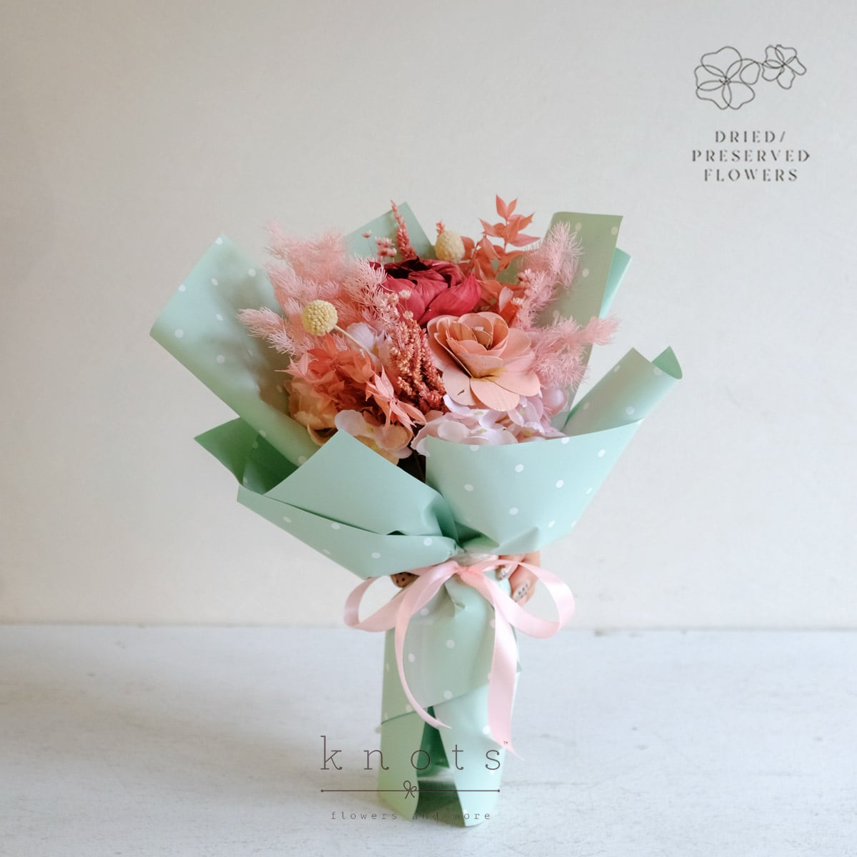 Mint Whimsy (Petite Dried Bouquet)