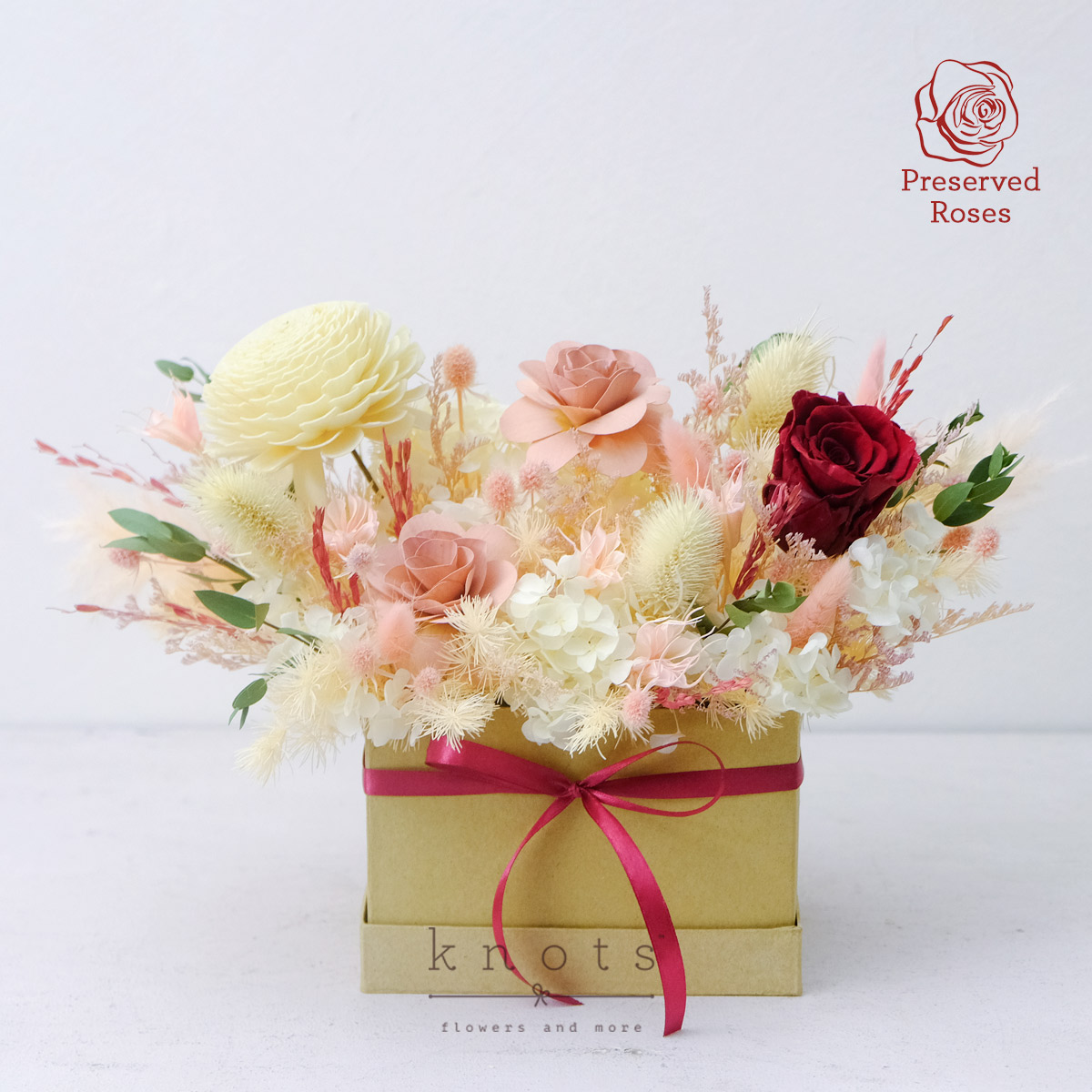 Floral Love (Dried & Preserved Flowers Arrangement)