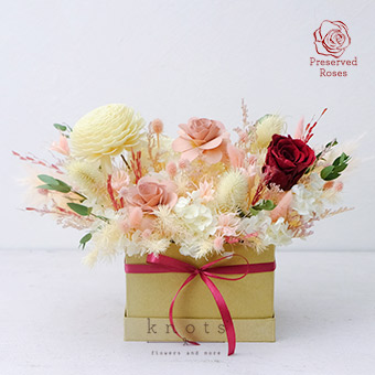Floral Love (Dried & Preserved Flowers Arrangement)