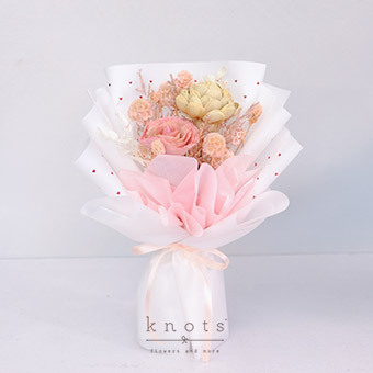 Now and Forever (Dried Flower Bouquet)