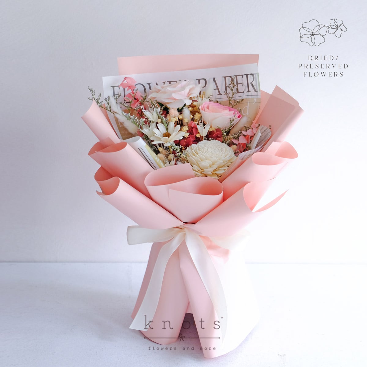 Eternal Elegance (Preserved/ Dried and Artificial Bouquet)
