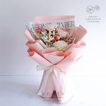 Eternal Elegance (Preserved/ Dried and Artificial Bouquet)
